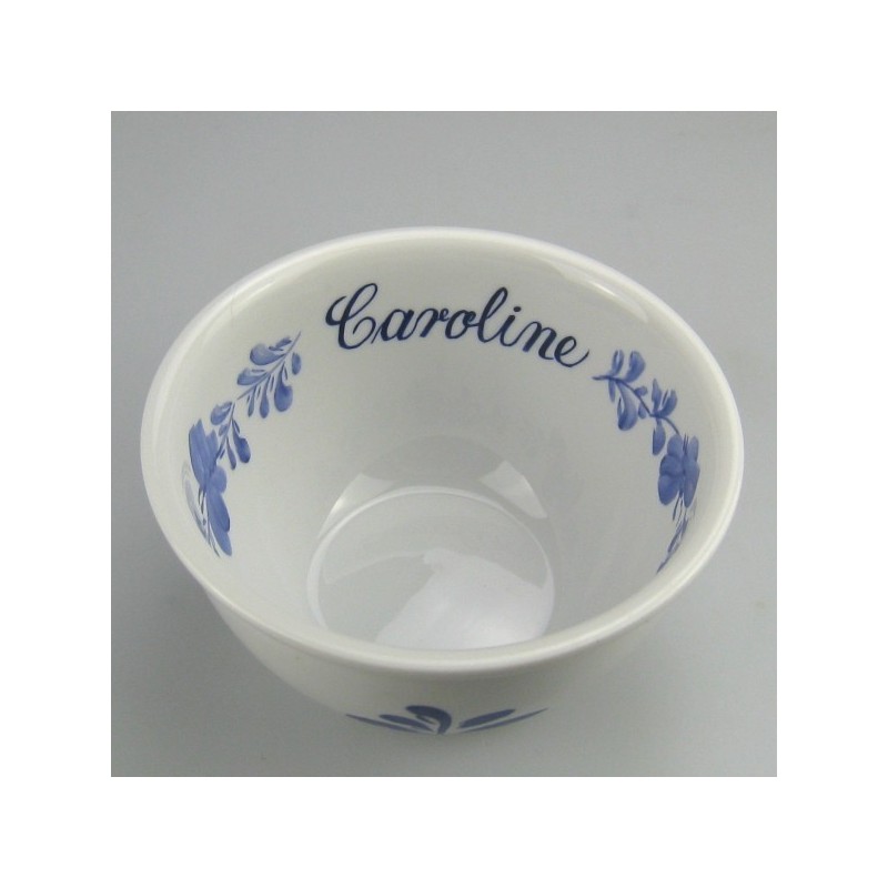 Morgenmadsskål - skål til morgenmad og grød med håndmalet navn