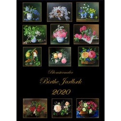 2020 Kalender med blomstermalerier