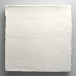 TILBUD - 13 x 13 cm Håndlavet flise