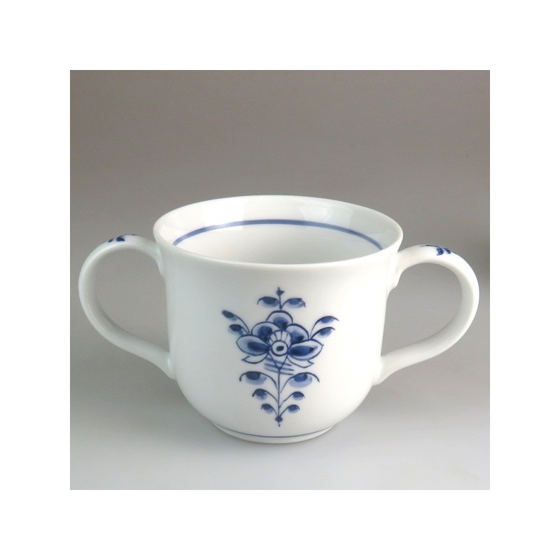 Krus / kop med to hanke og Nostalgi-dekoration (Model N)